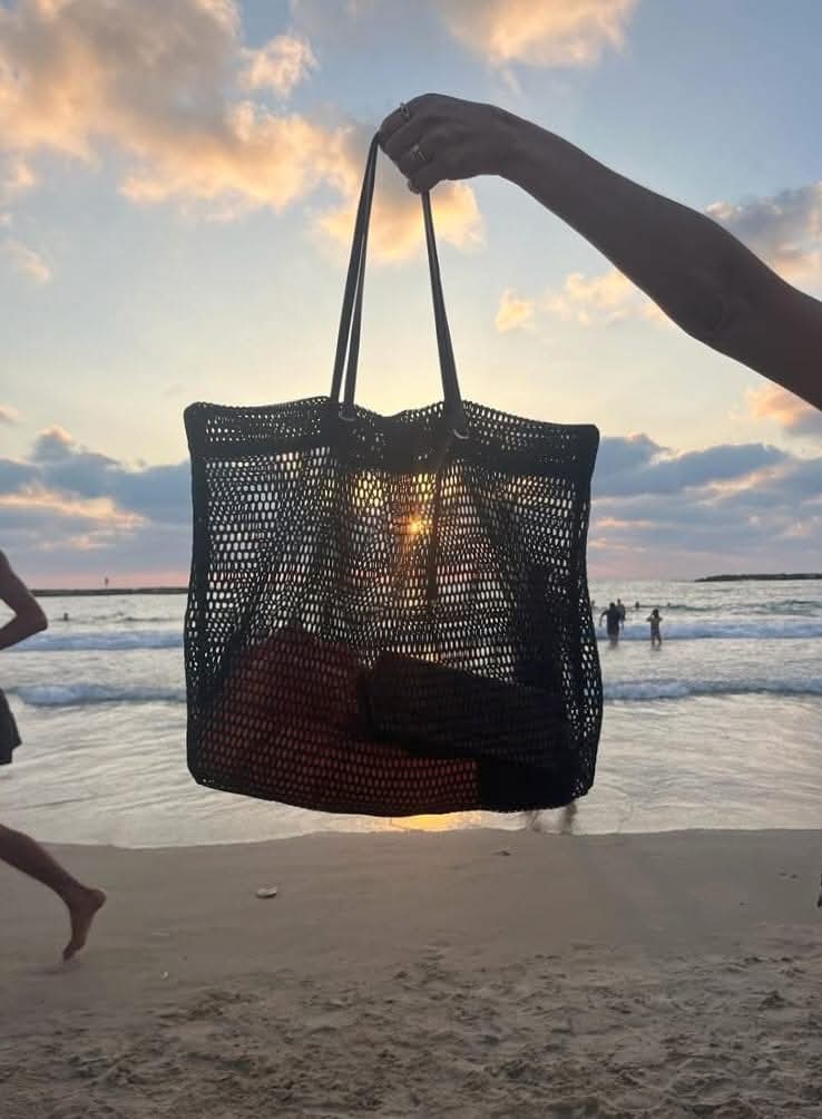 NOT ONLY FOR THE BEACH BAG - BLACK EDITON