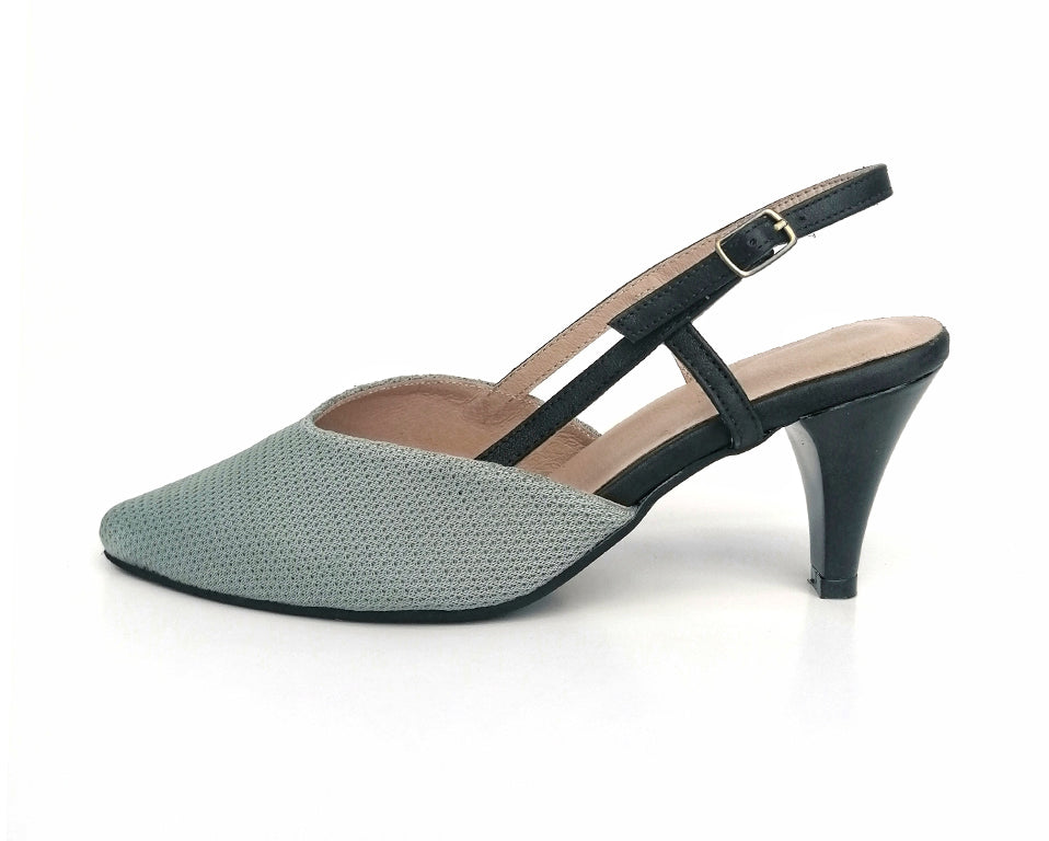 #13 Dusty mint mesh sandal