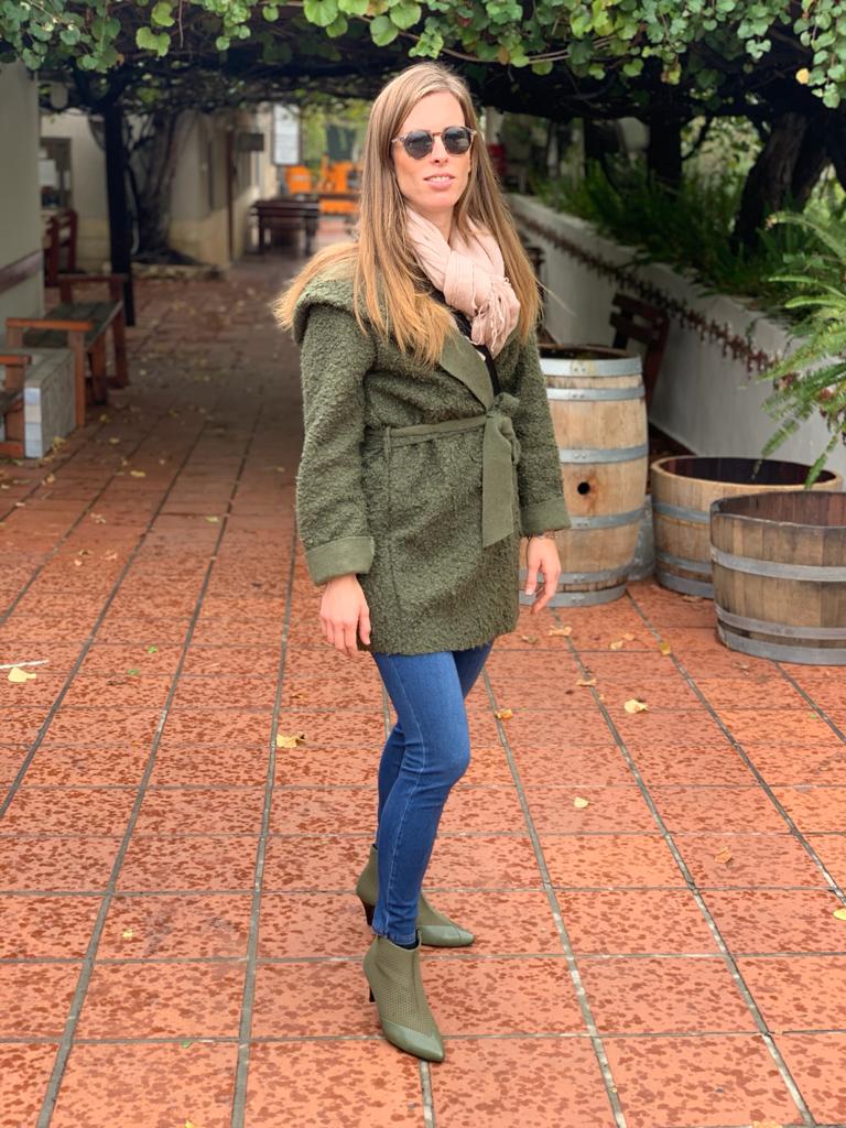 #16 OLIVE GREEN 3D MESH BOOTIES